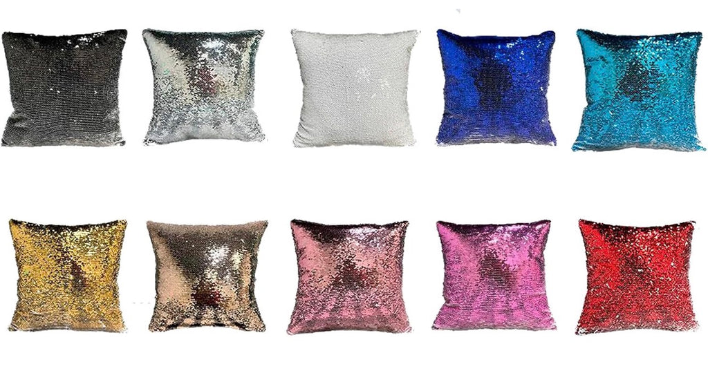 Reversible Sequin Pillow