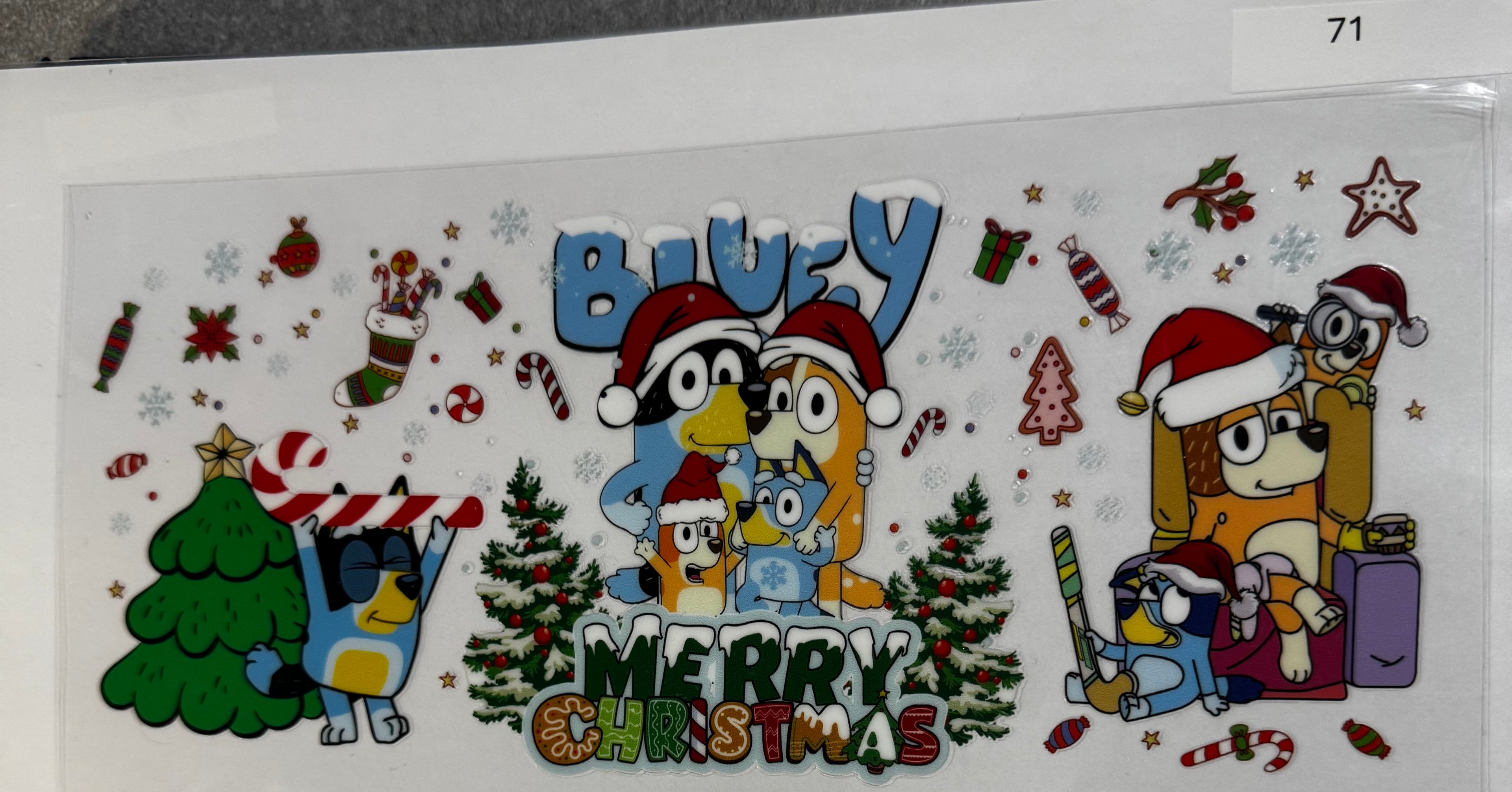 #71 Bluey Christmas