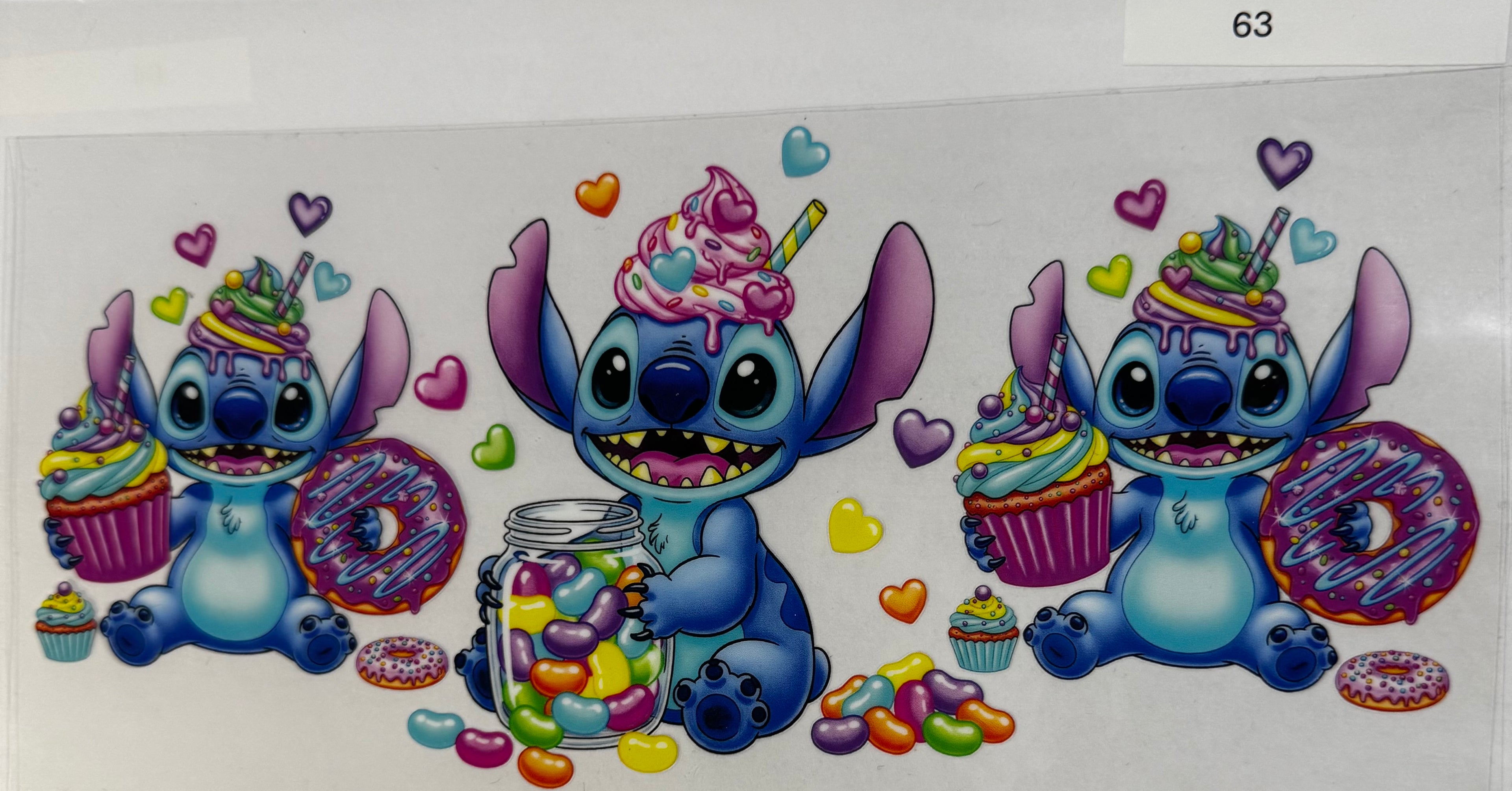 #63 Stitch cupcake