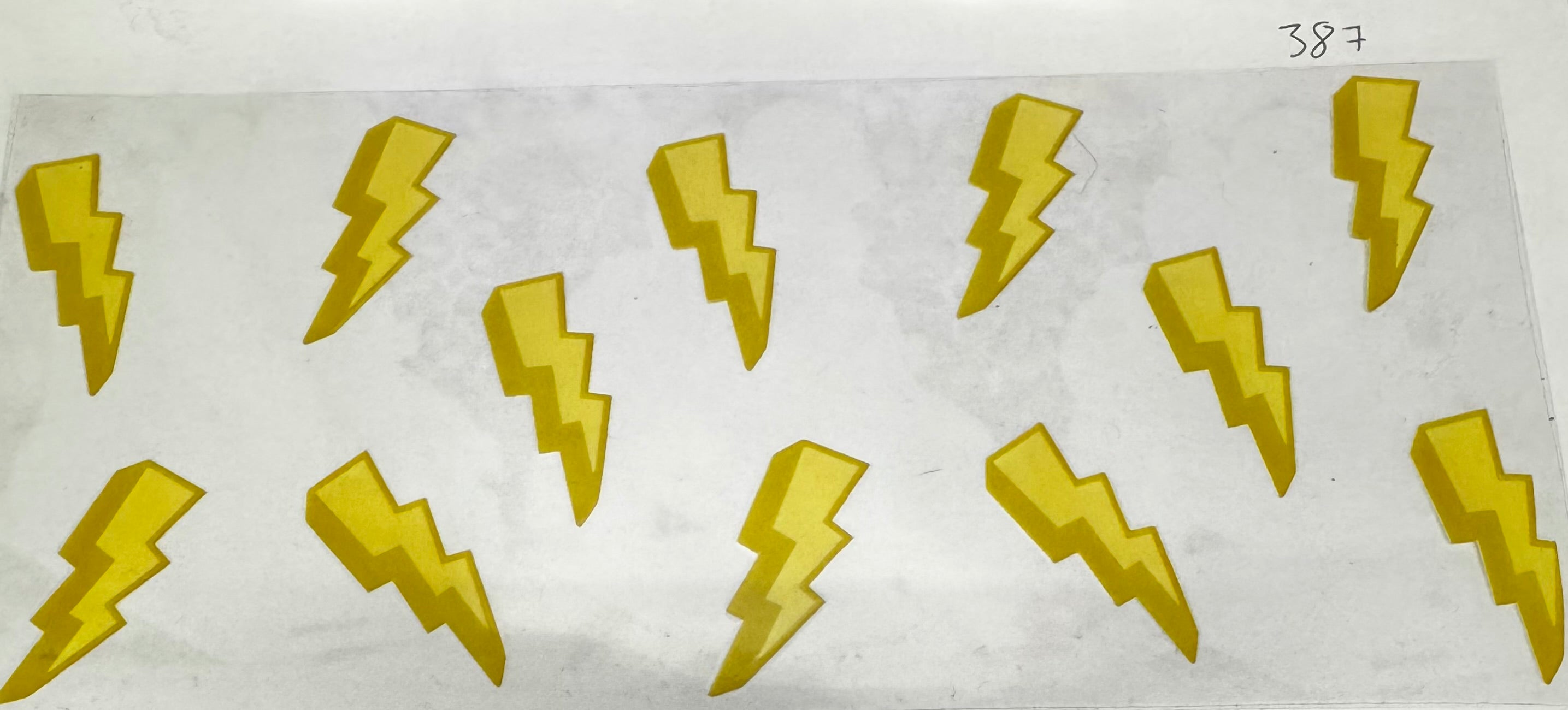 #387 Lightening Bolts