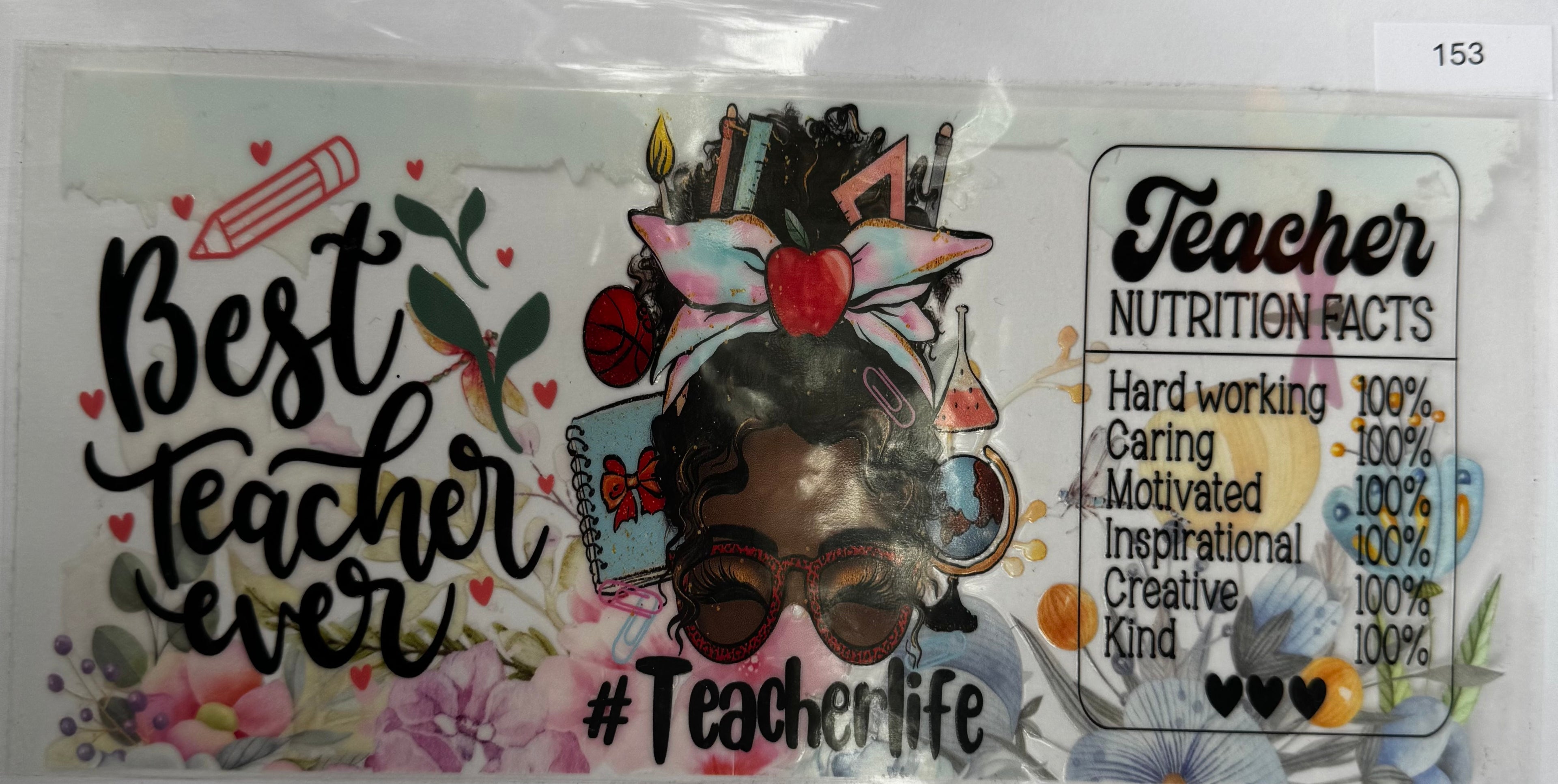 #153 Teacher life nutrition facts