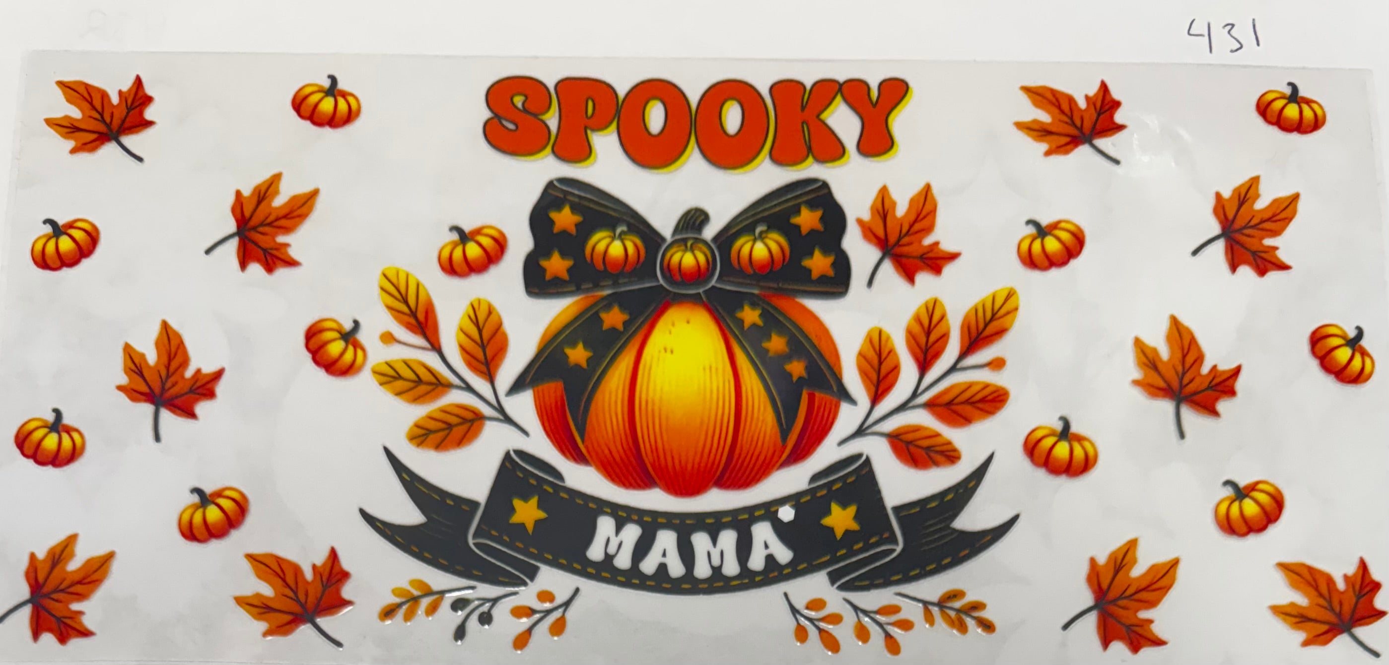 #431 Spooky mama Pumpkin