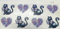 #335 Cat hearts