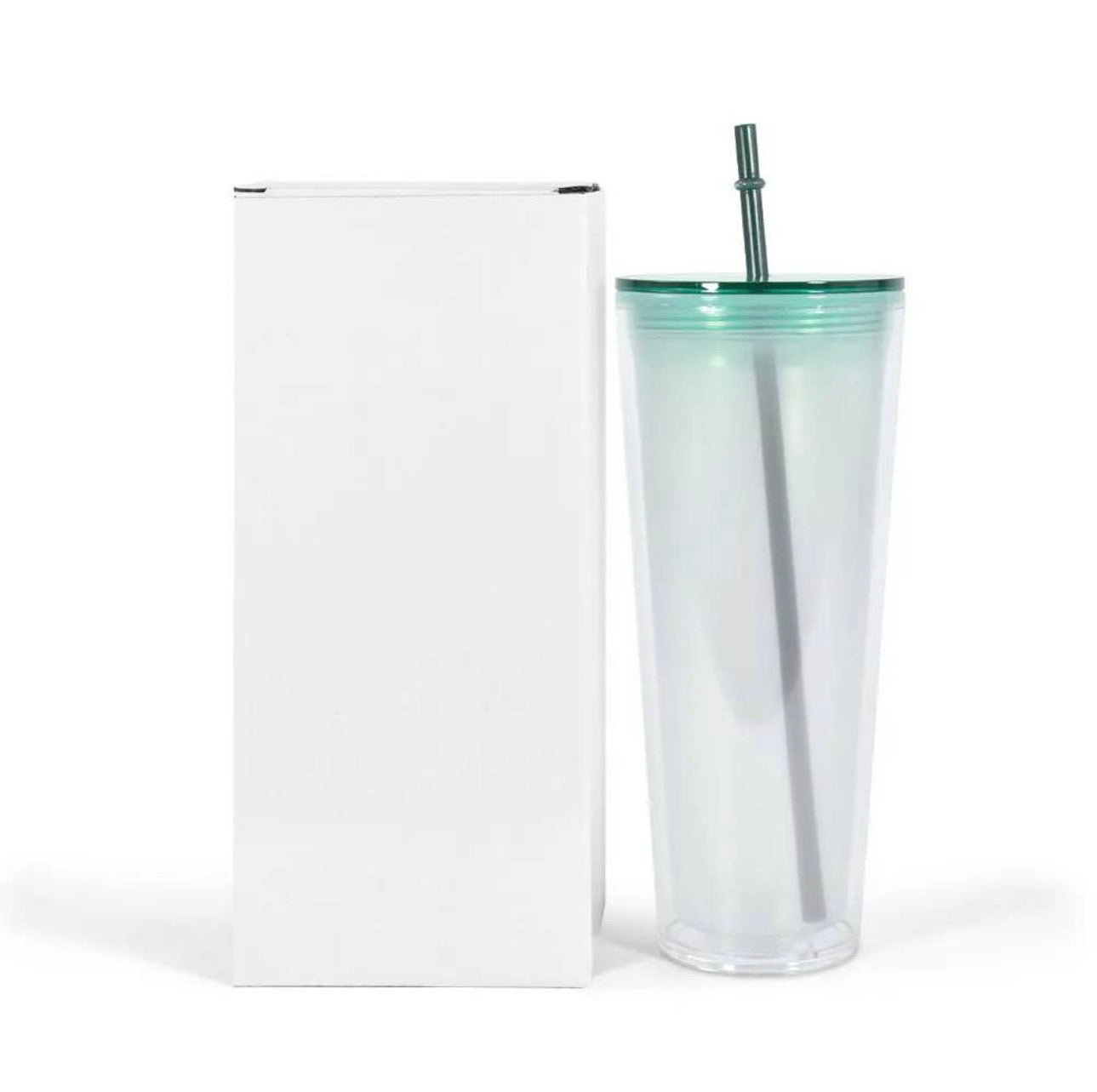 Glow in the Dark 24 oz Snow Globe Tumblers