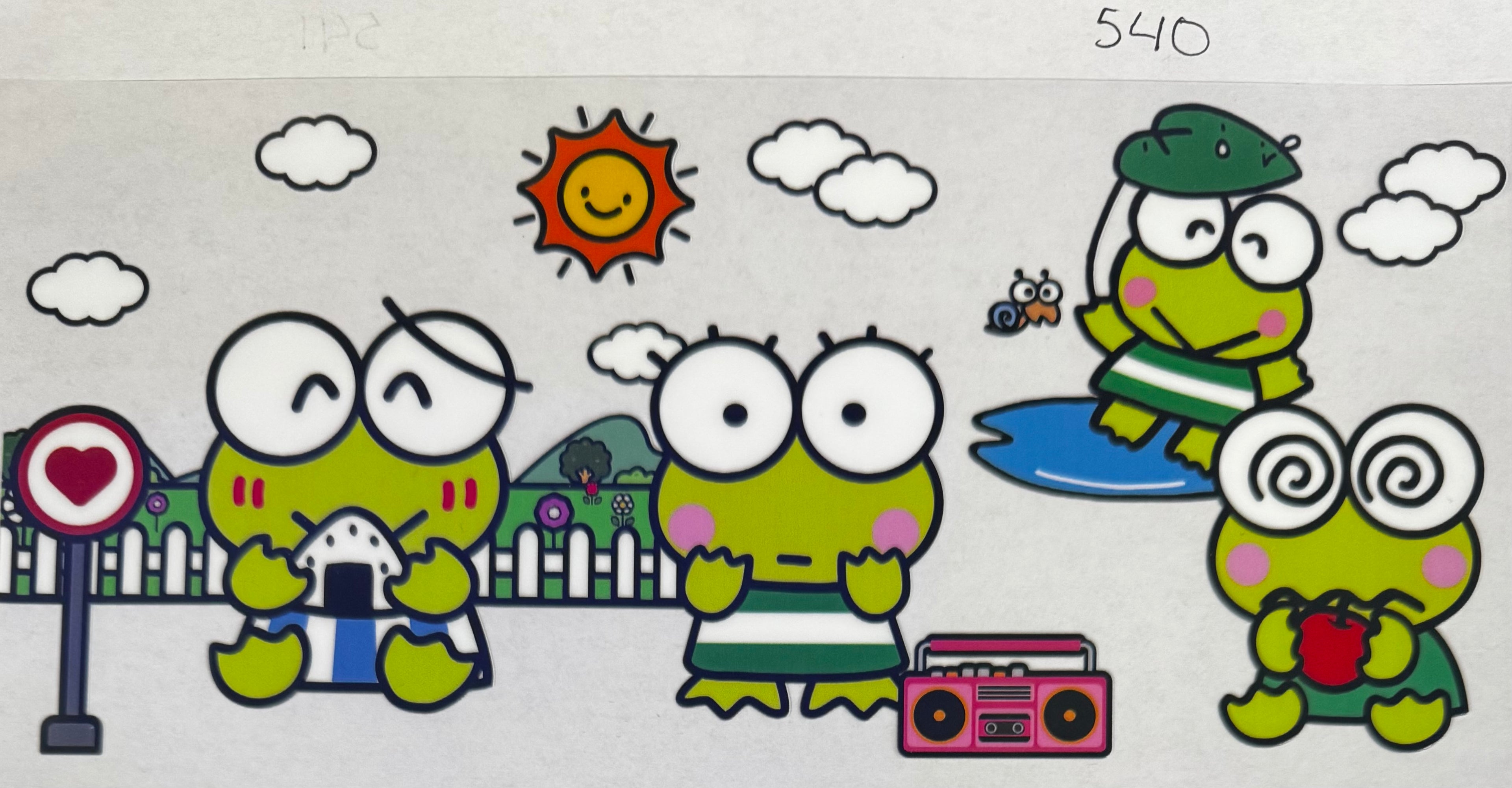 #540 Hello Kitty Keroppi