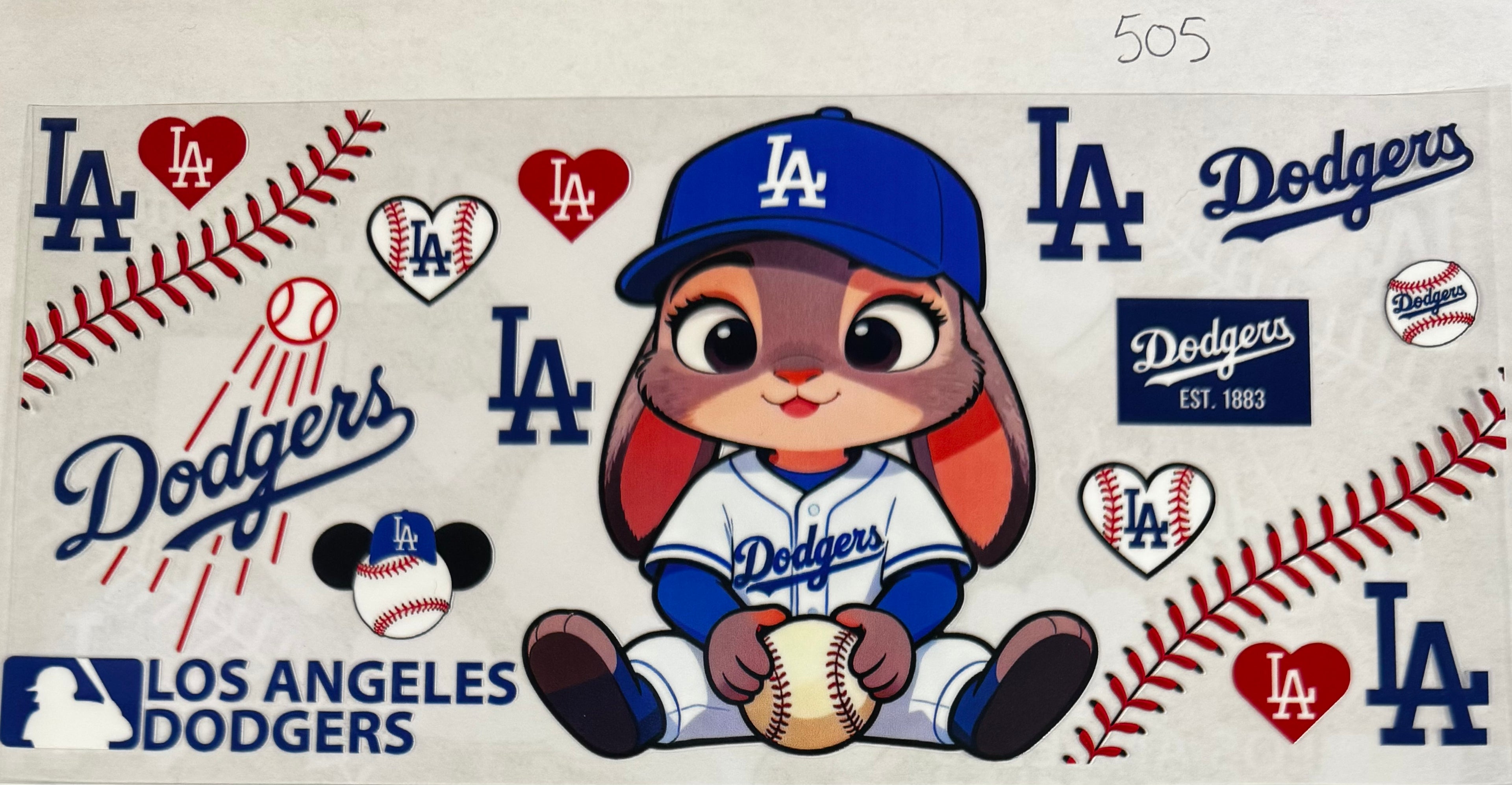 #505 Los Angeles Dodgers