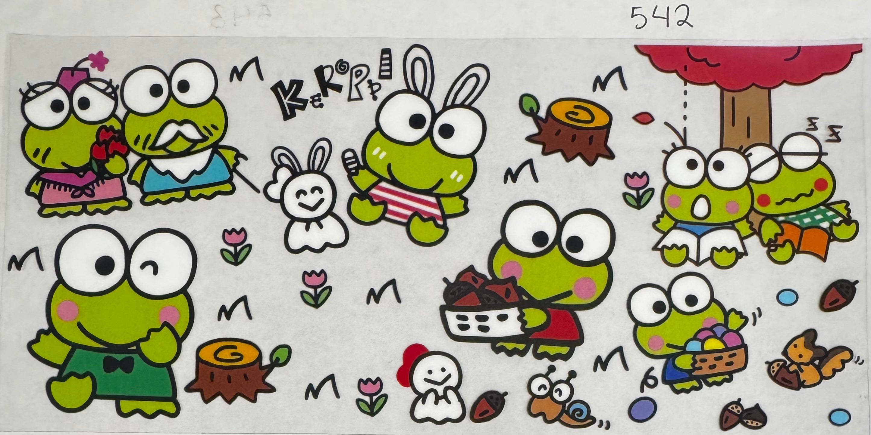 #542 Hello Kitty Keroppi