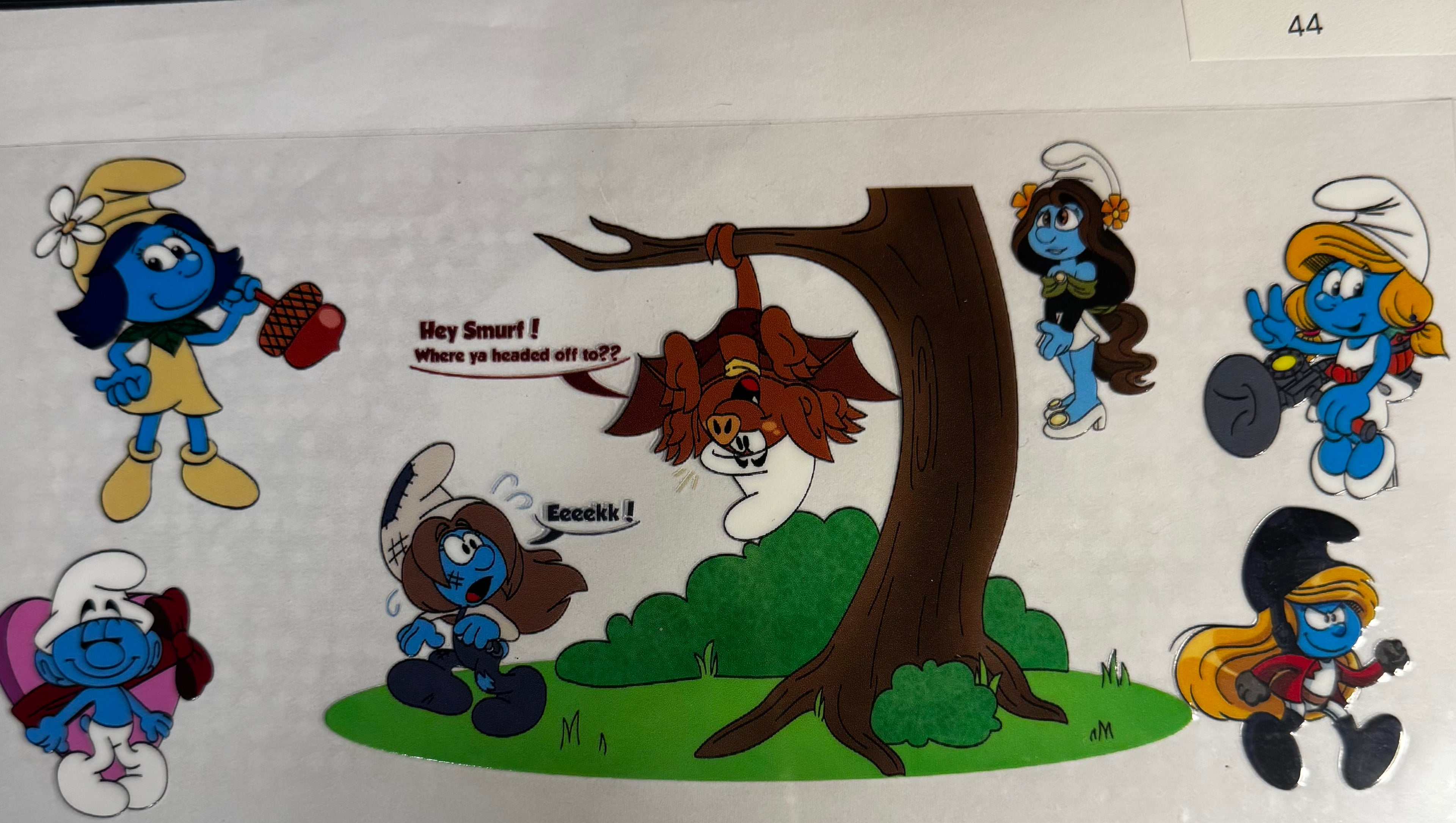 #44 The Smurfs
