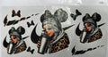 #132 Nike female with mickey ears