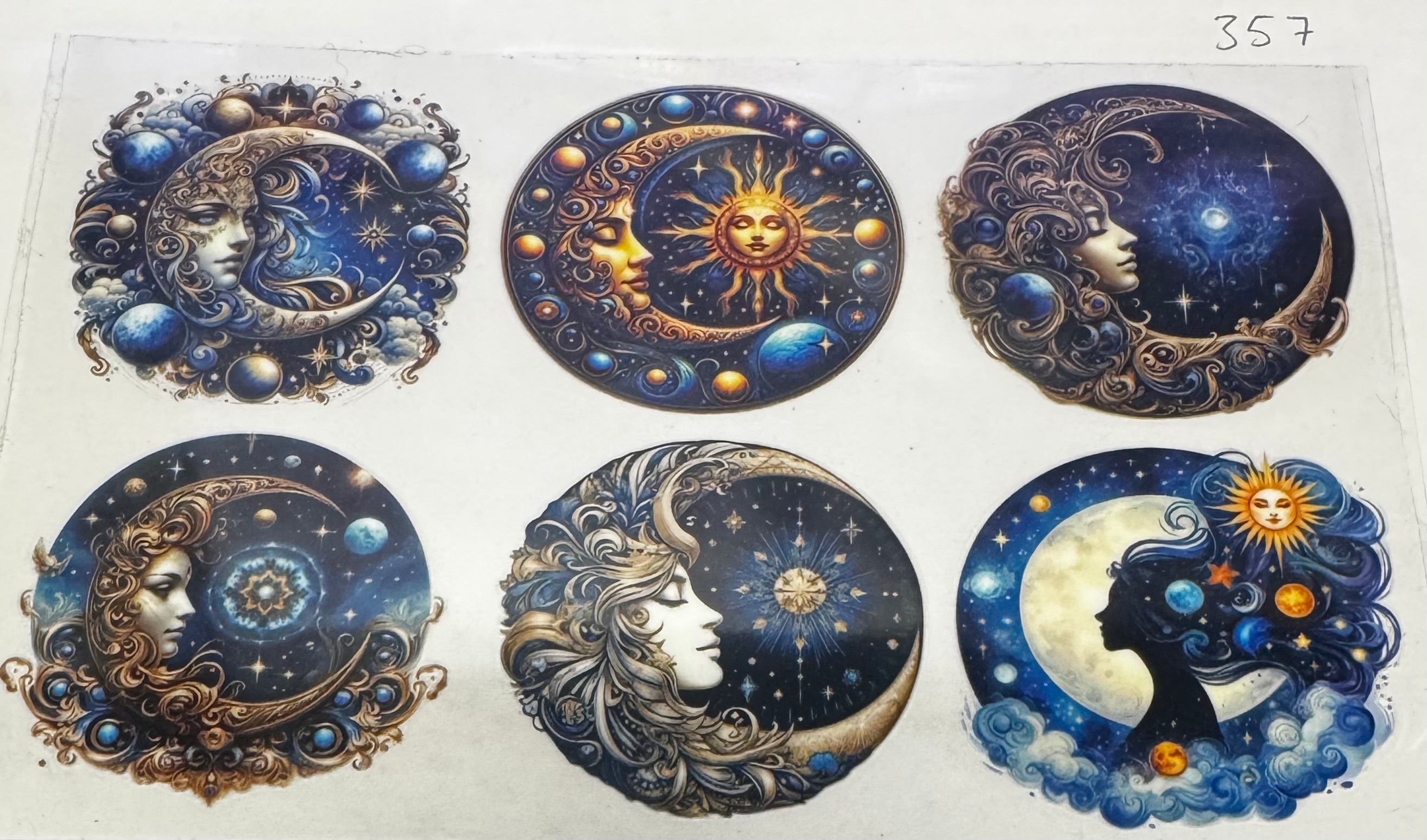 #356-367 Moon & Sun