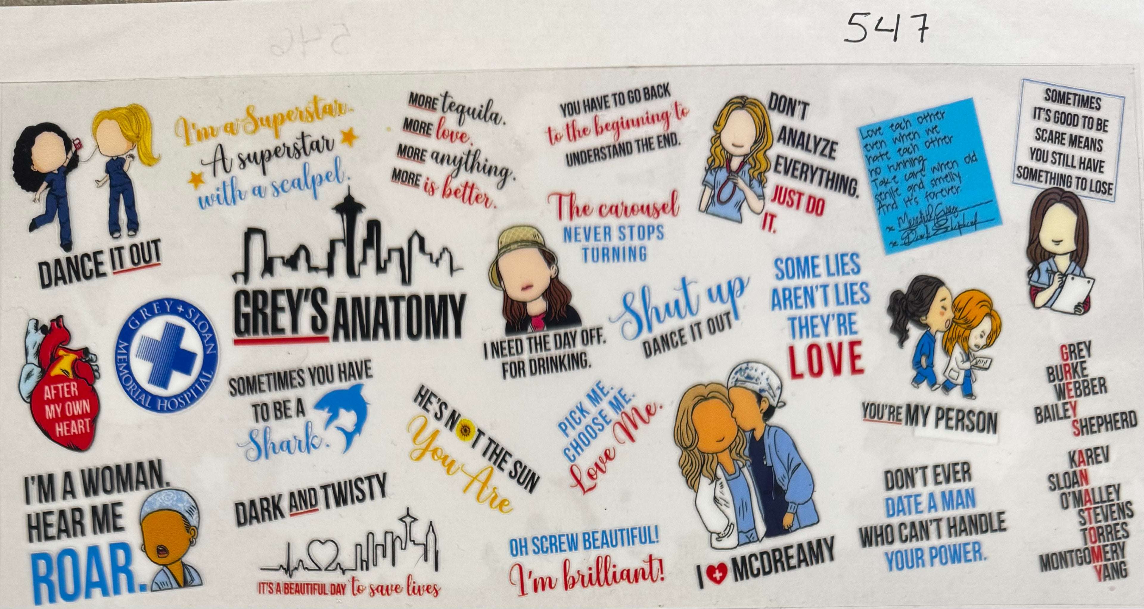 #547 Grey’s Anatomy