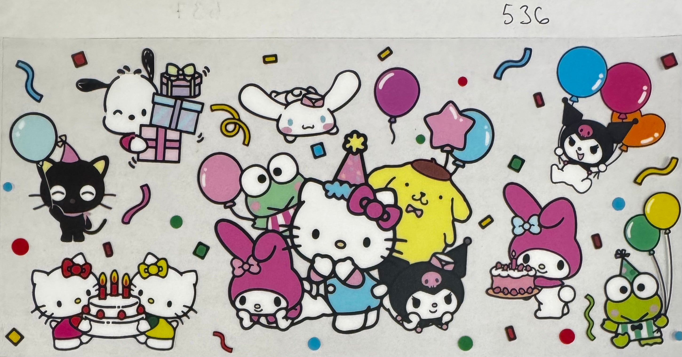 #536 Hello Kitty and Friends Birthday party