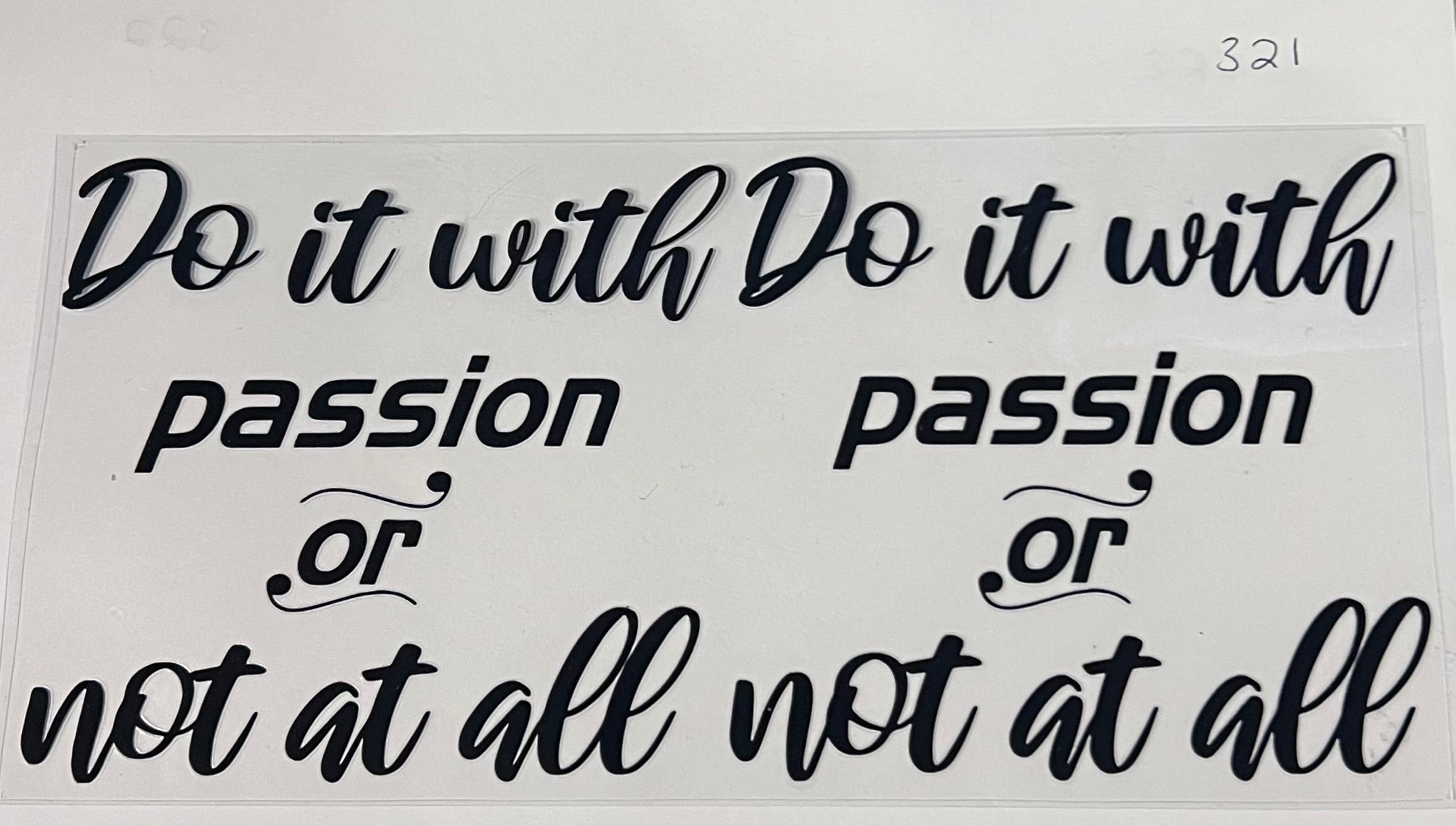#321 Do it with Passion