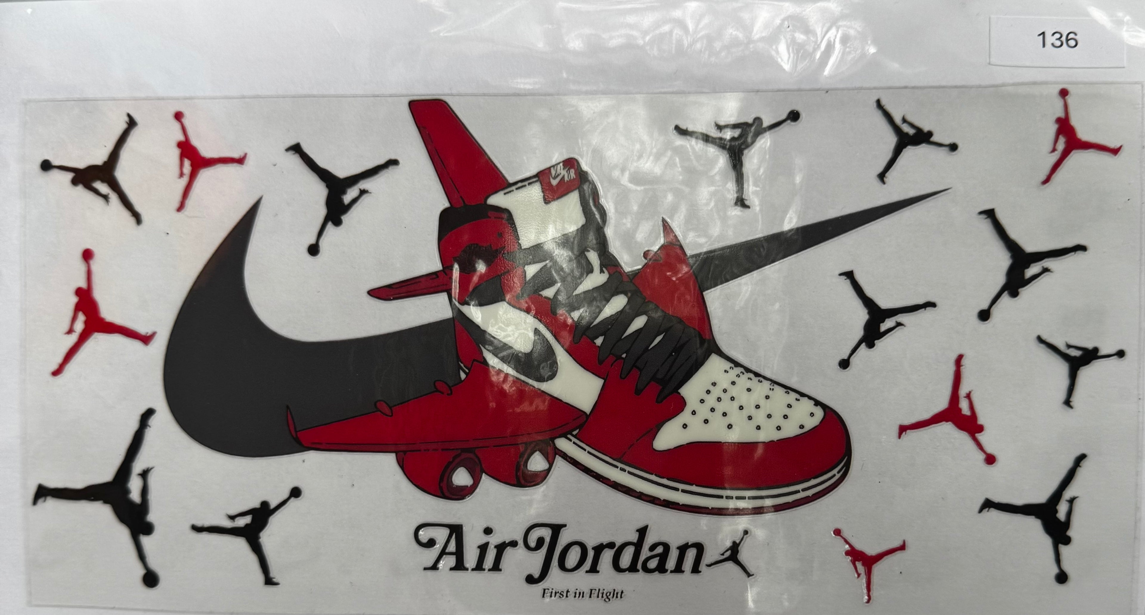 #136 Jordan’s red and black