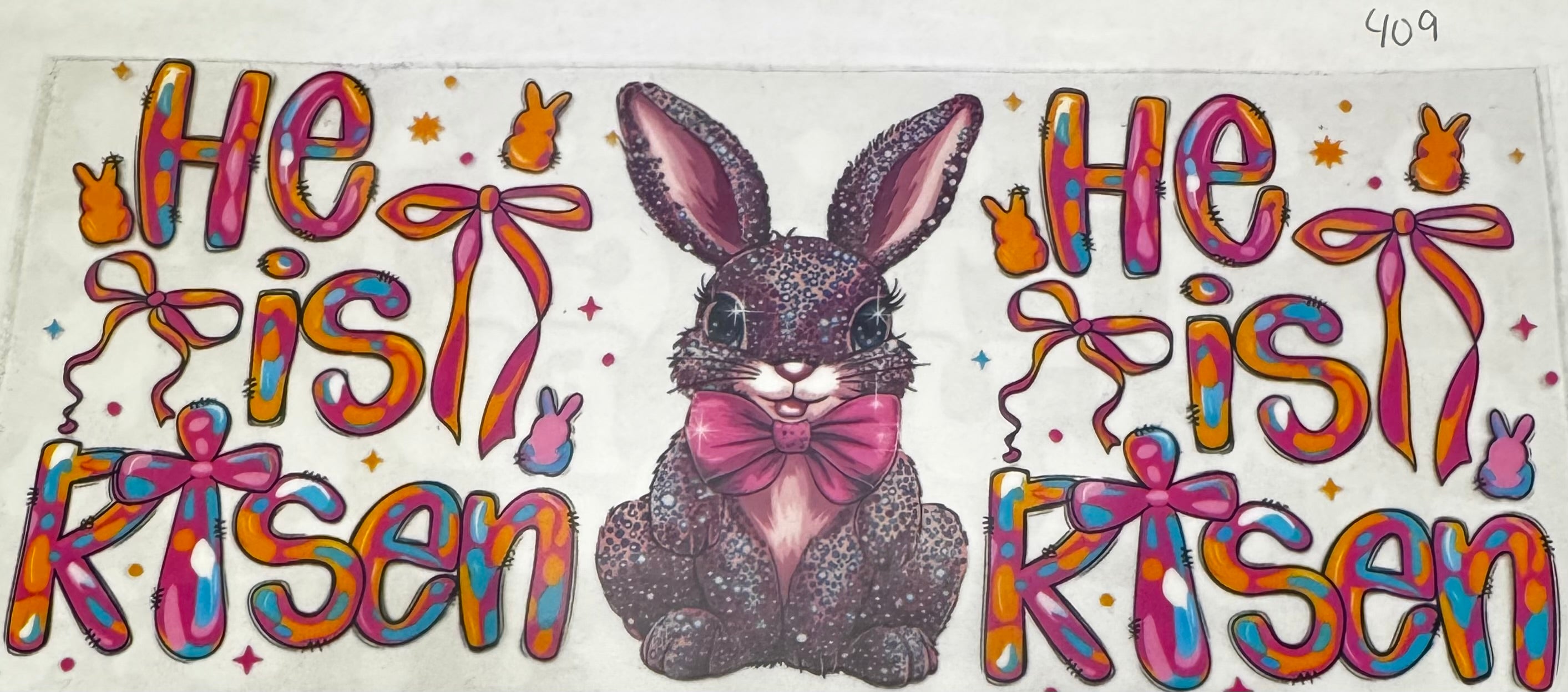 #409 He is Risen Easter theme