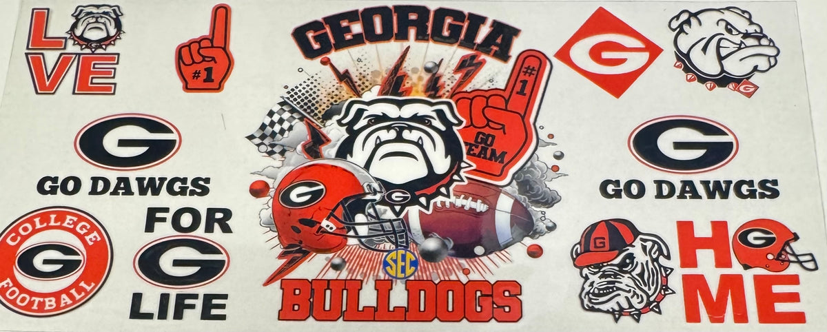 Georgia bulldogs UVDTF