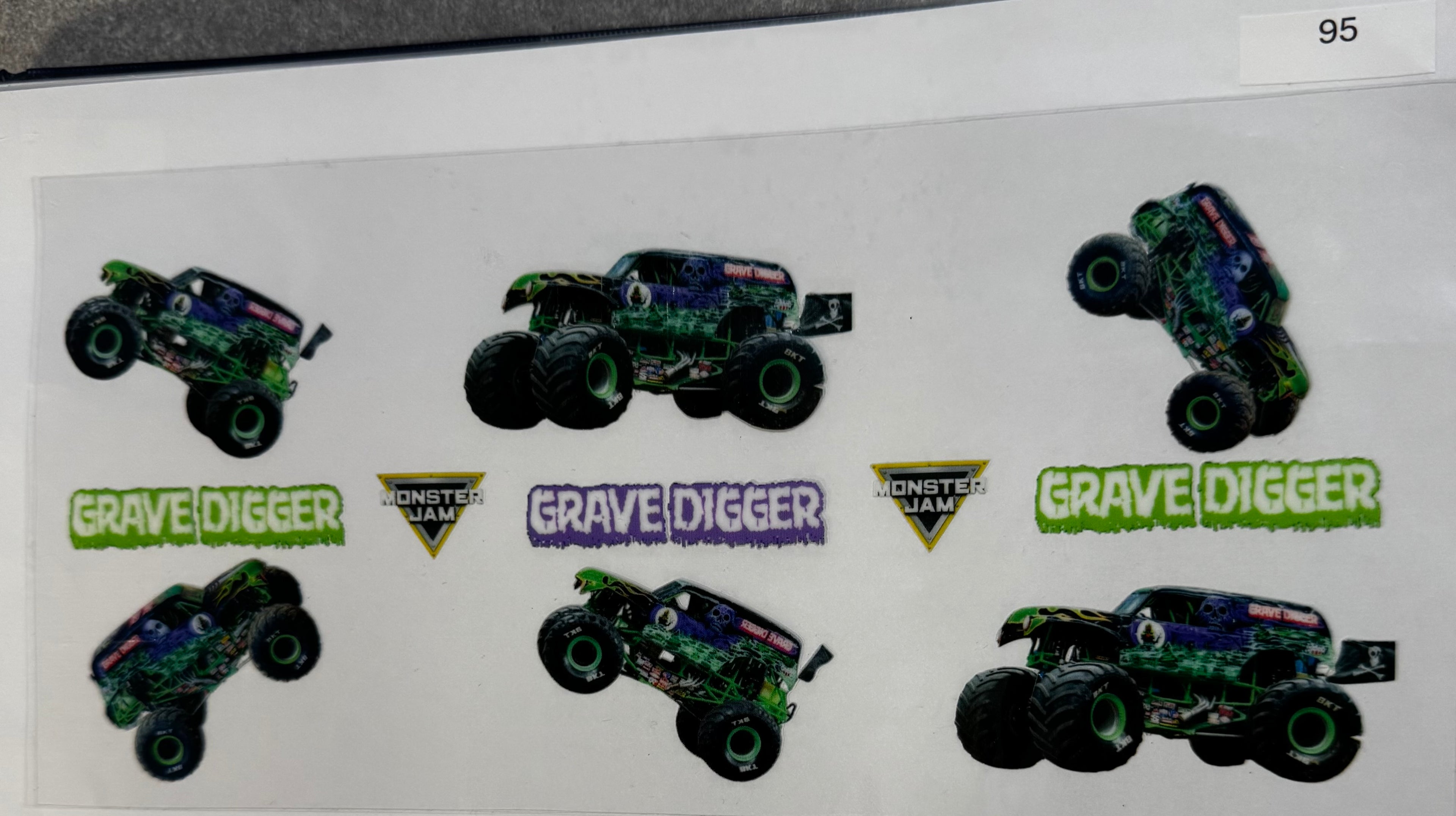 #95 Monster Jam Grave Digger