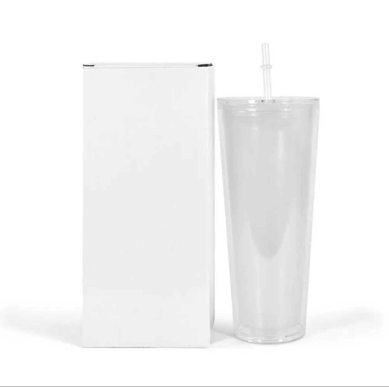 Glow in the Dark 24 oz Snow Globe Tumblers