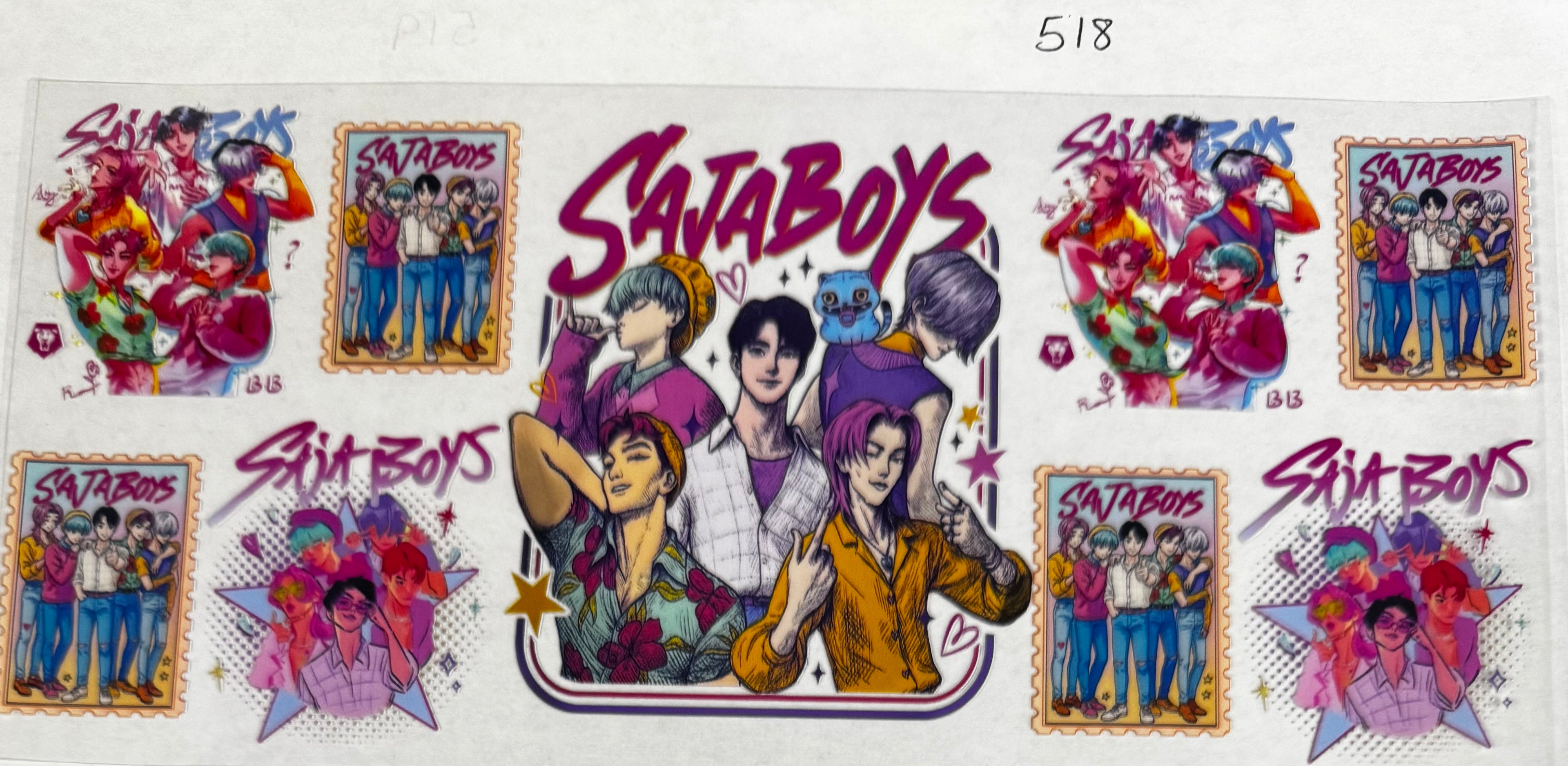 #518 K-Pop Demon Hunters Saja Boys