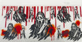 #439 Ghostface red drip