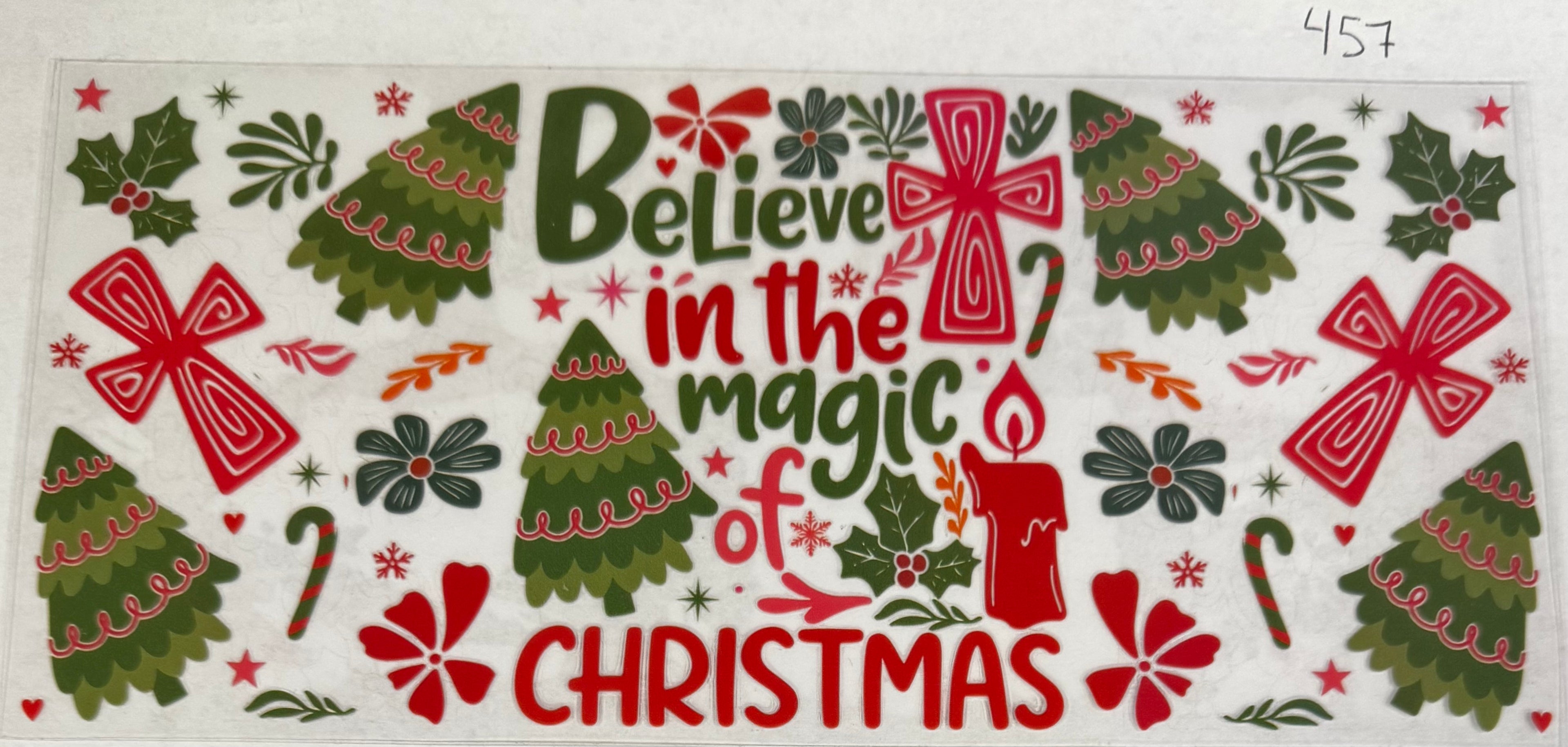 #457 Believe in the magic of Christmas