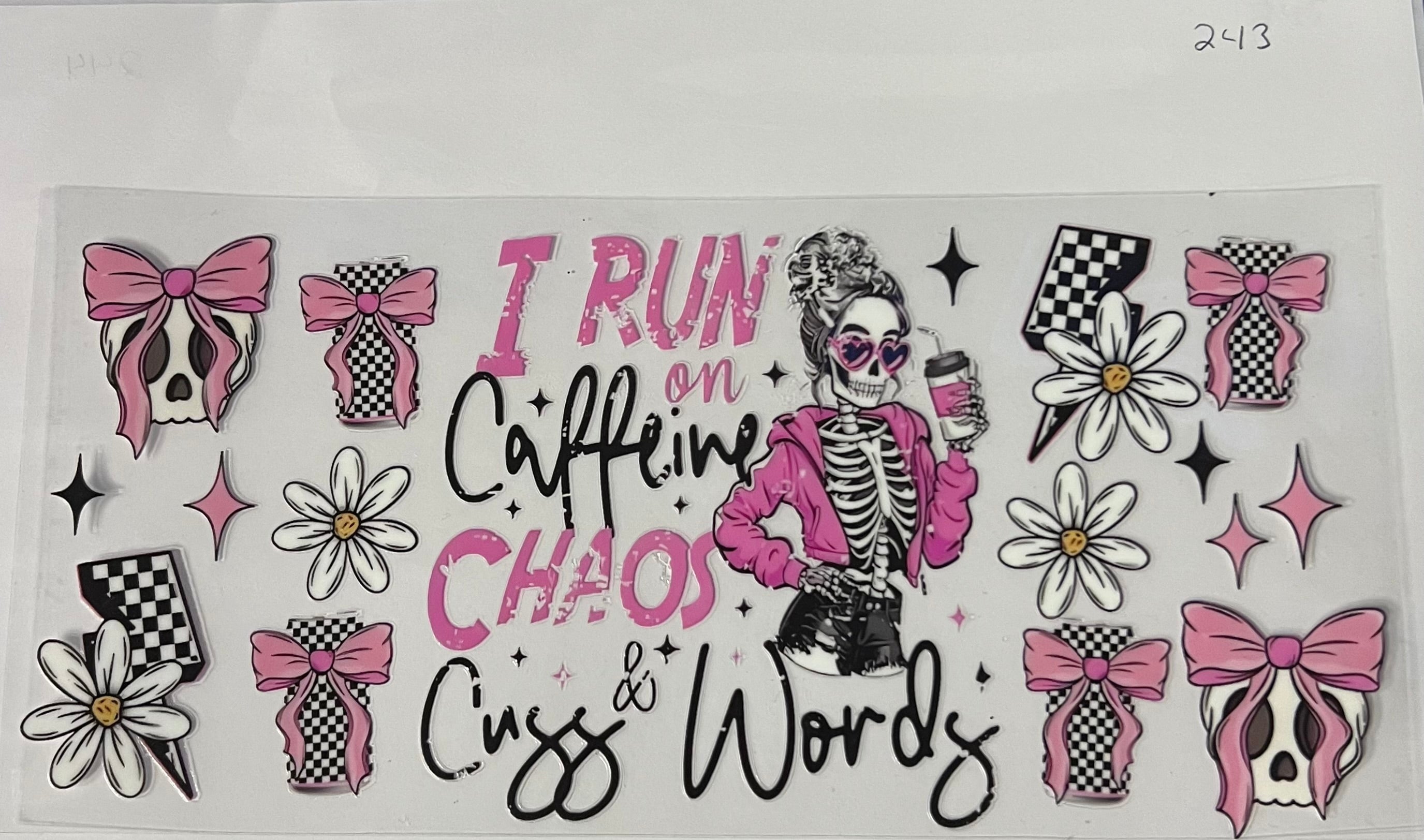 #243 Run on Caffeine Chaos& Cuss words