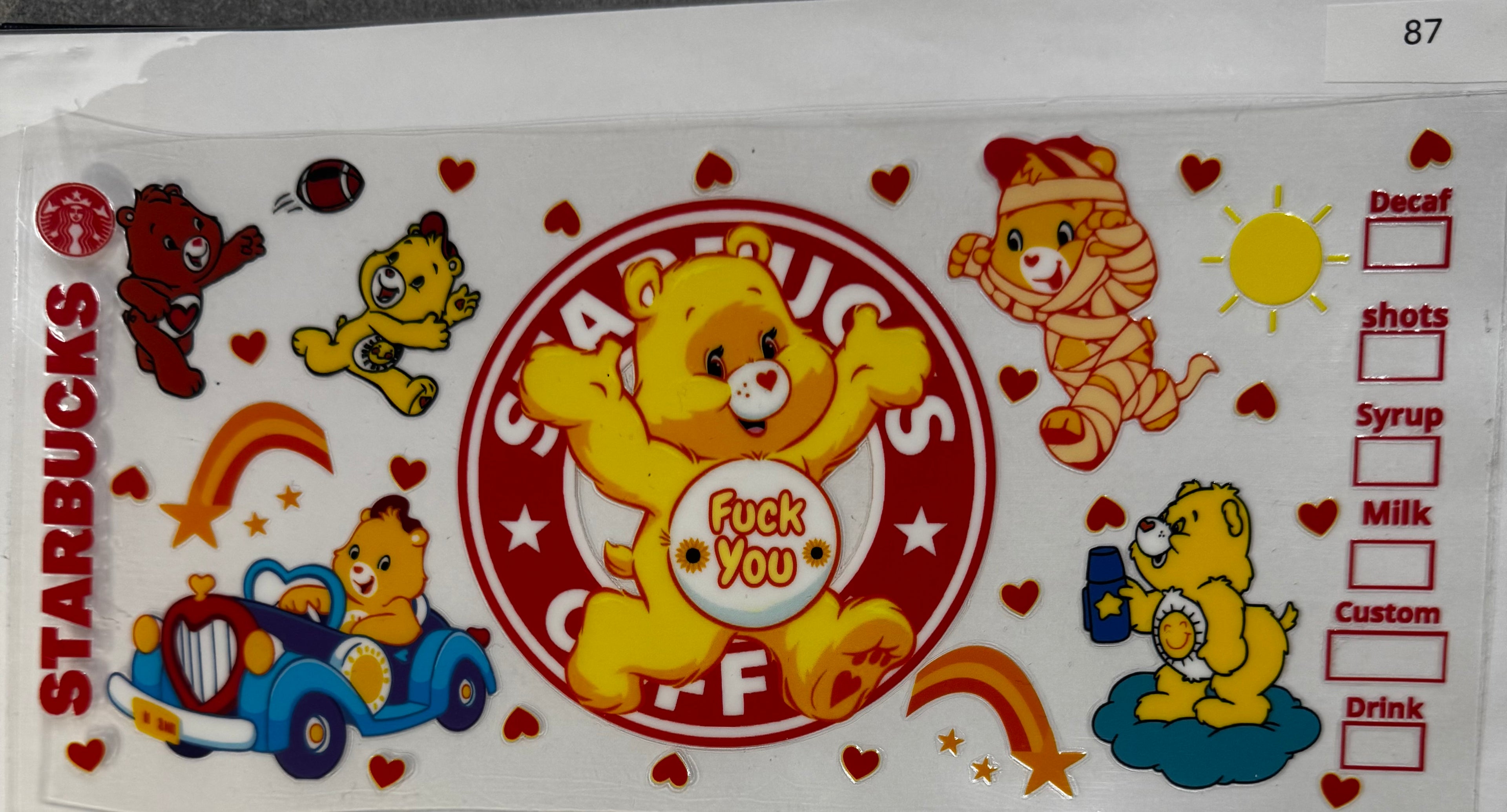 #87 Care Bears F*** You