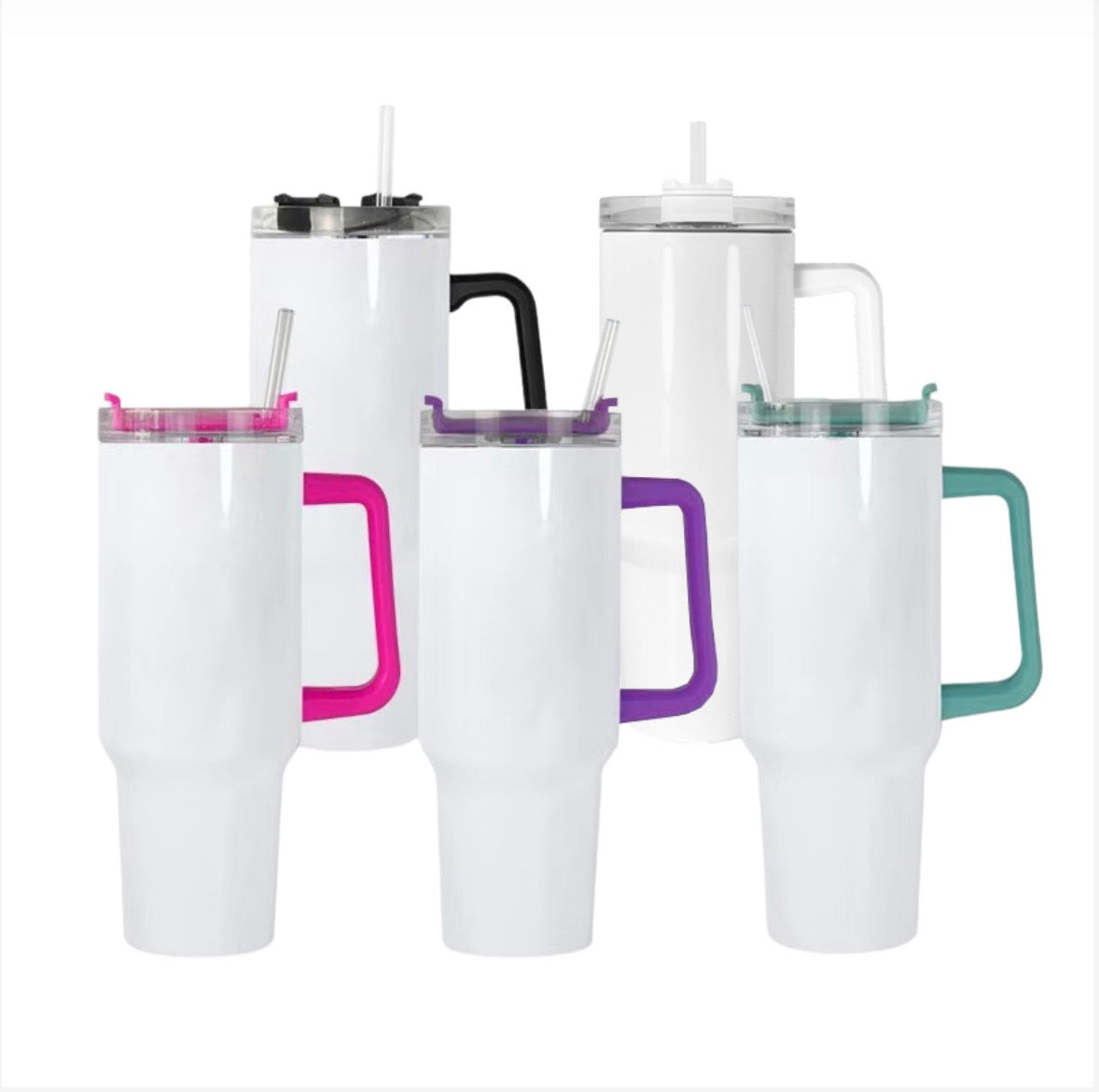 40 oz Stainless Steel Sublimation Tumbler