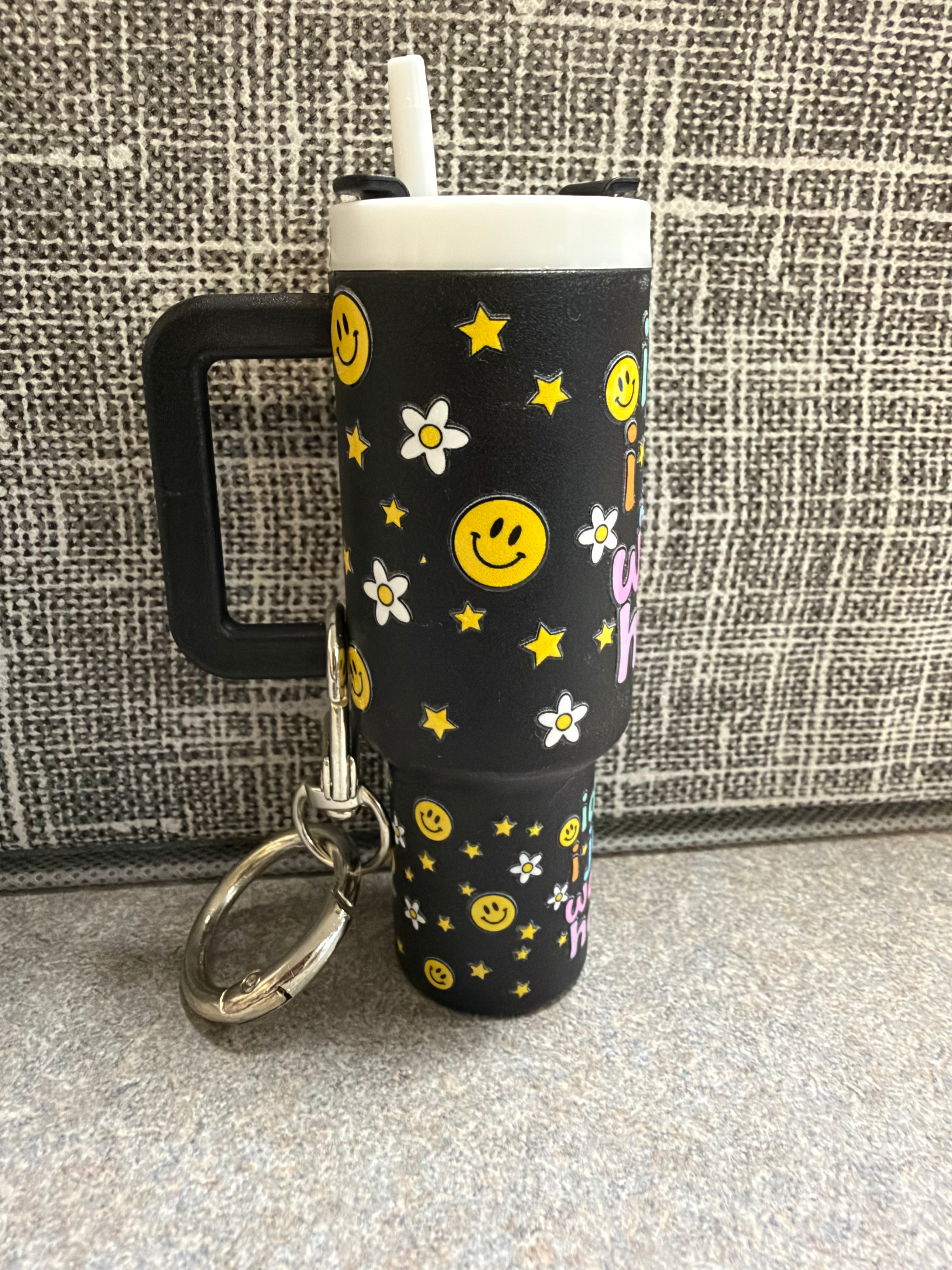 IDK I just work here keychain tumbler