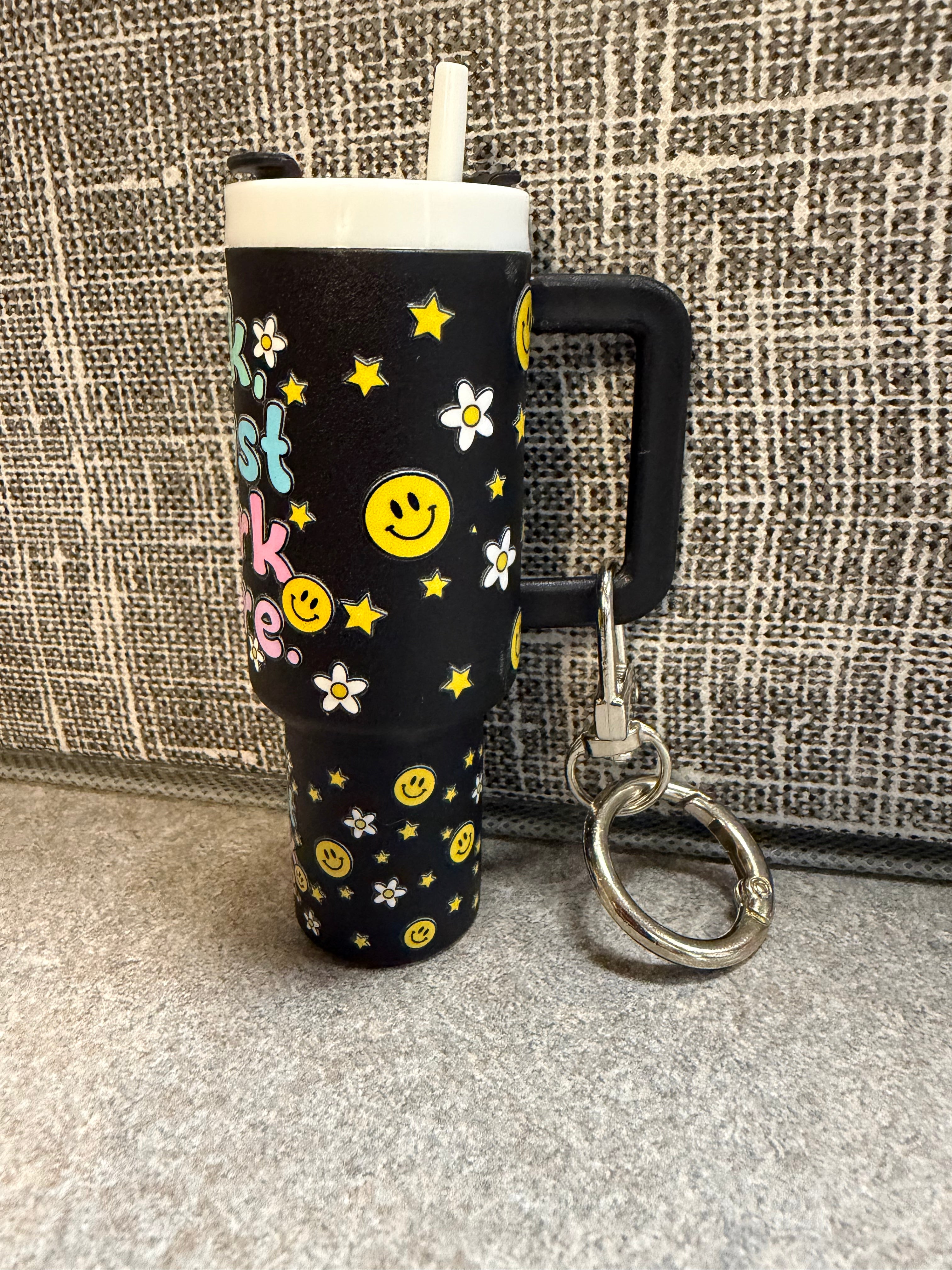 IDK I just work here keychain tumbler
