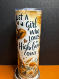 Just A Girl Who Loves Highland Cows
